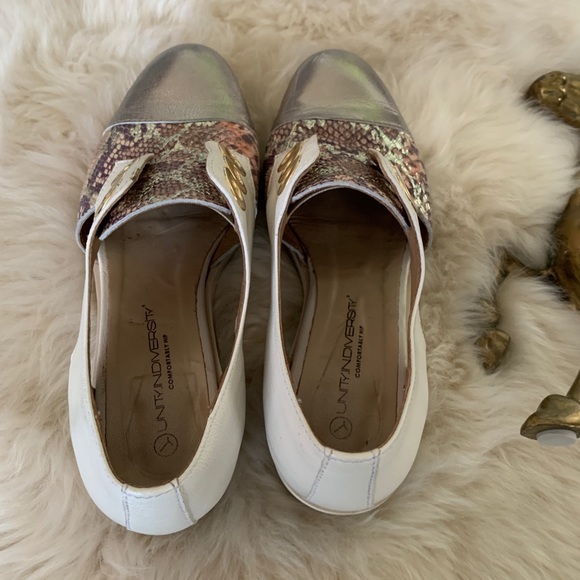 Unity in Diversity leather flat Like New Sz 37 - Picture 5 of 7